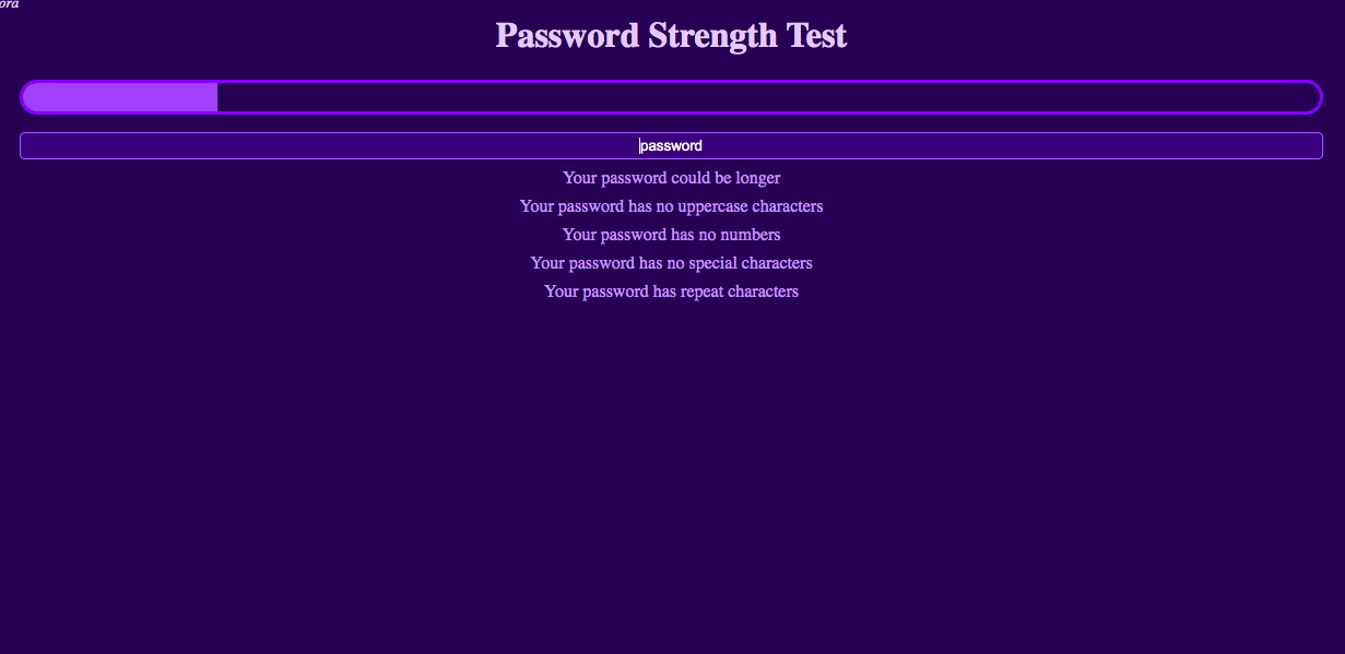 passwordstrengthchecker