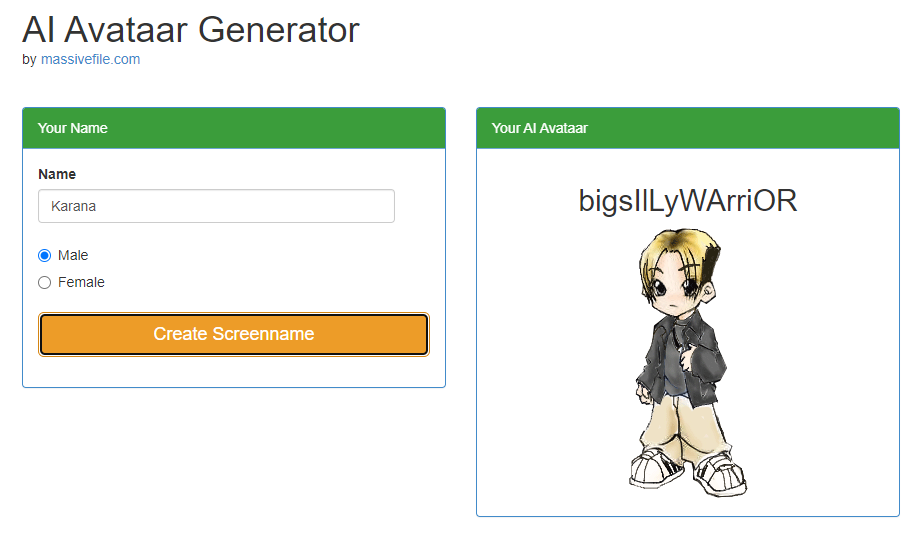 AvatarGenerator